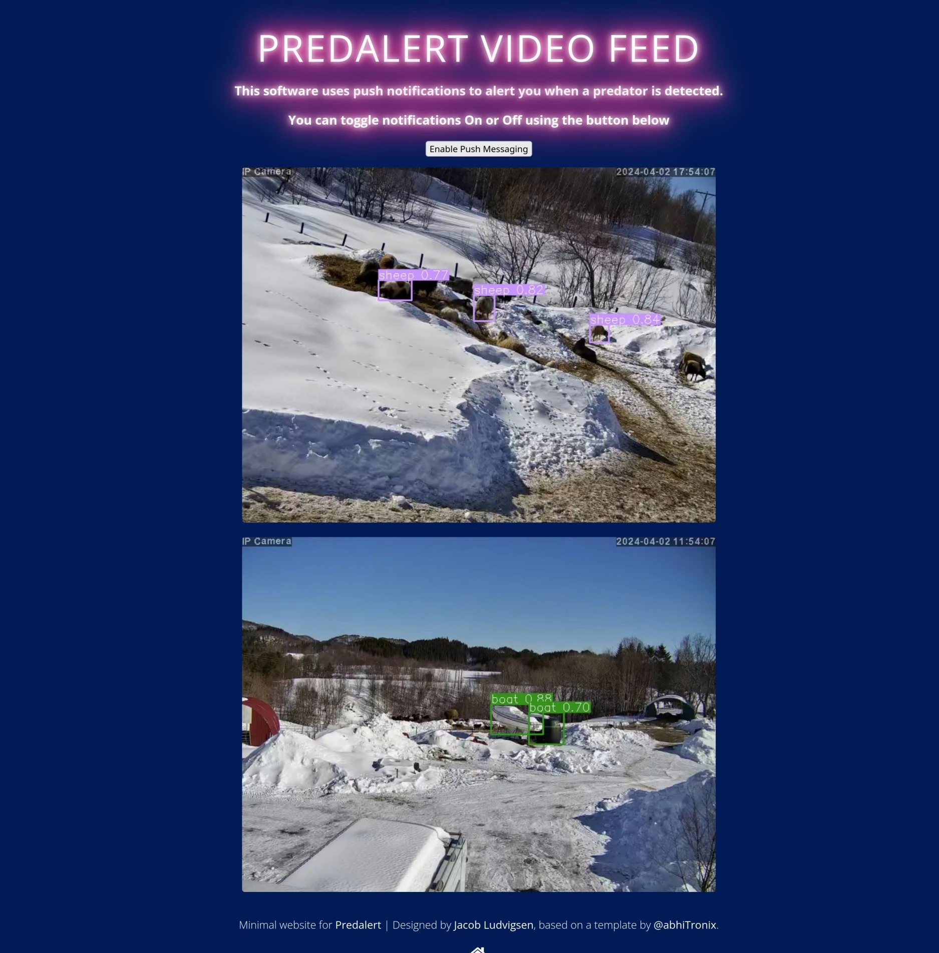 skjermbilde av programmet